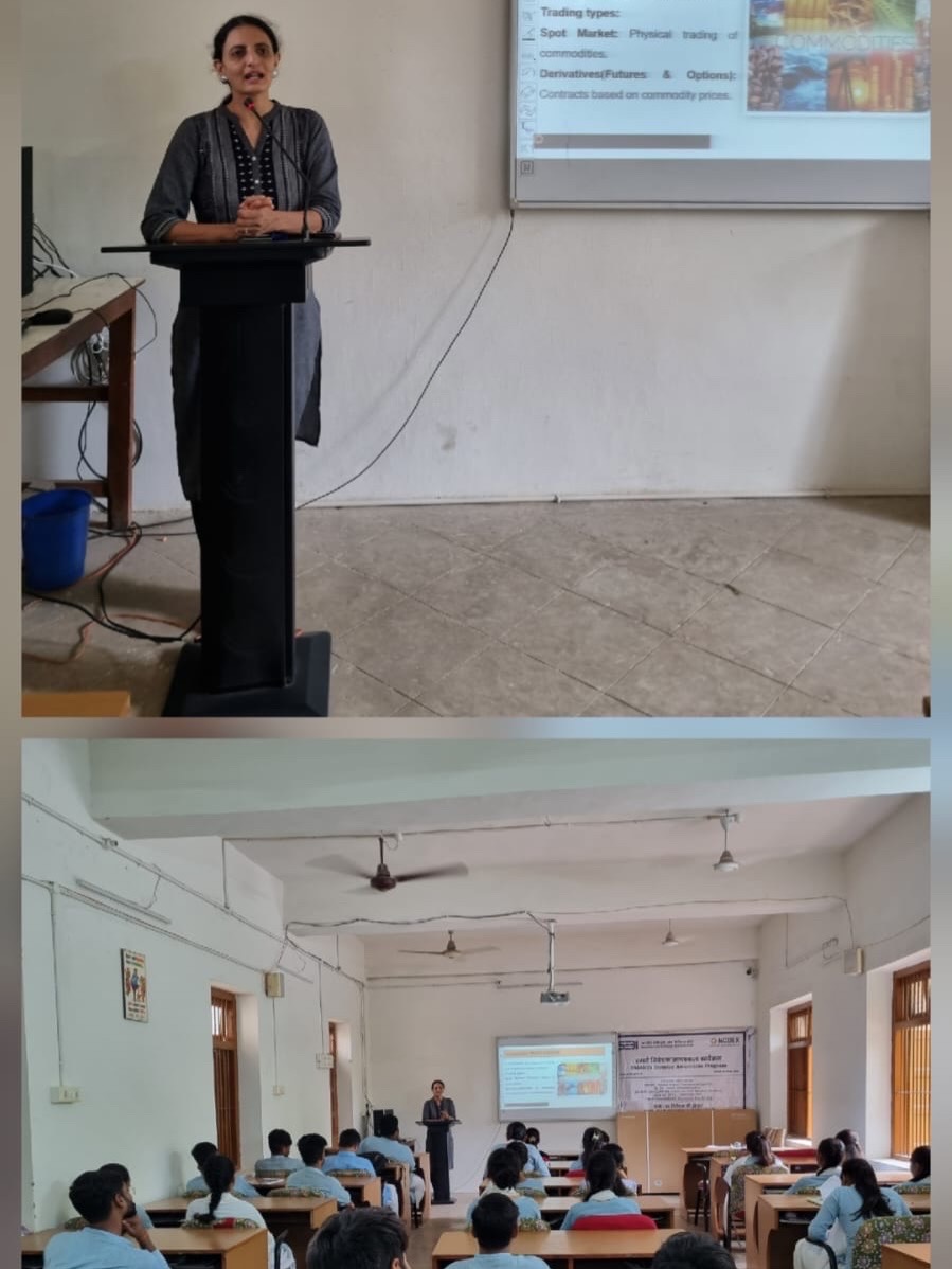 Students gained market insights through a two day commodity derivatives workshop.