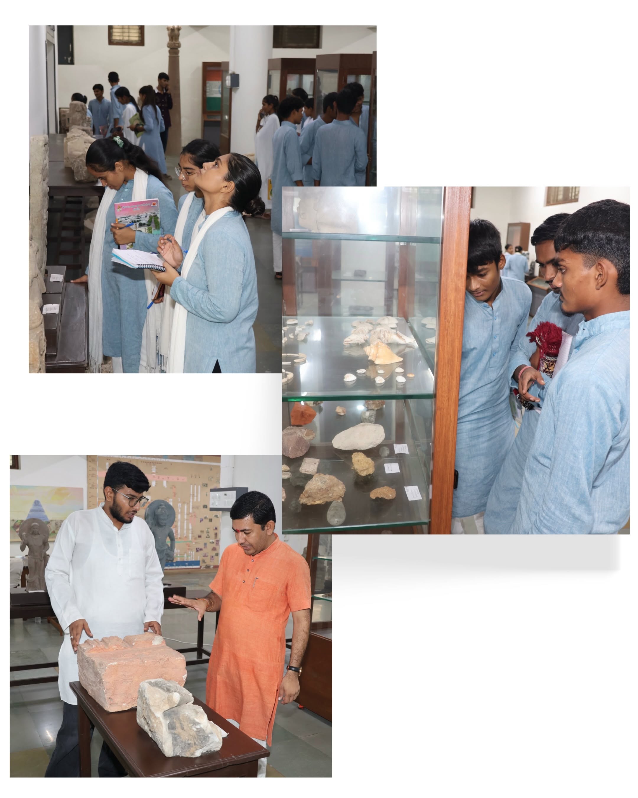 The students have explored Bharatiya Sanskruti Sangrahalay of Gujarat Vidyapith. [05/08/26]